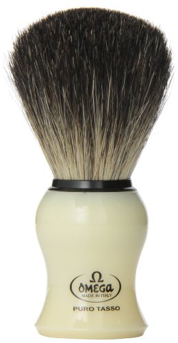 Omega 13109 Pure Badger Hair Shaving Brush by Omega