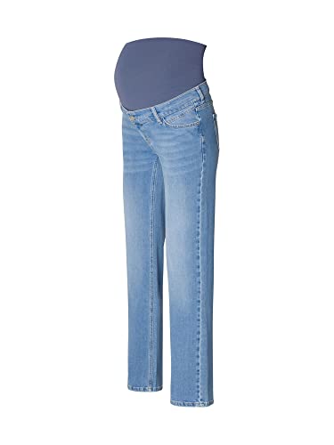 ESPRIT Maternity Damen Pants Denim Over The Belly Straight Jeans, Medium Wash-960, 34/32
