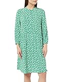 TOM TAILOR Damen 1035862 Kleid mit Muster & Knopfleiste, 31117 - Green Floral Design, 38