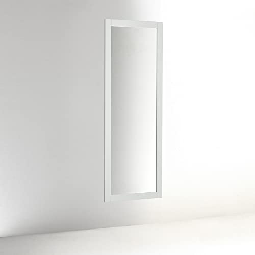 ARHome Wandspiegel, Smart, 140 x 50 cm, Weiß, Spiegel, Made in Italy