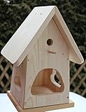 Nistkasten(NB2)-mit Vogelfutterhaus zum selbst Bauen-Bausatz-Vogelhaus-Vogelhäuschen-sauberste Verarbeitung-Vogelhaus Garten Deko