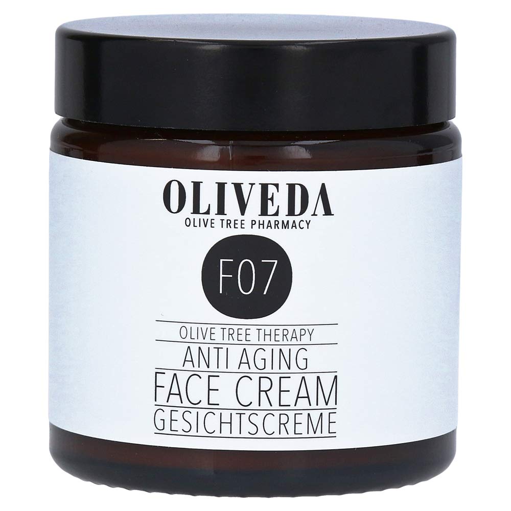 Oliveda F07 - Gesichtscreme mit Avocado-Öl | natürliches Anti-Aging Lift Creme + Anti-Falten + reduziert schlaffe Haut & Altersflecken + feuchtigkeitspendend mit organischen Inhaltsstoffen - 100 ml