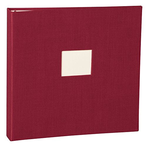 Semikolon (353346) Foto- & Gästebuch 17-Ring burgundy (dunkel-rot) - Foto-Album o. Gästebuch - Fotokarton nicht enthalten