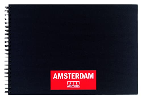 Amsterdam All Acrylics Sketchbook, Zeichenbuch Din A3, 250g/m², 30 Blatt