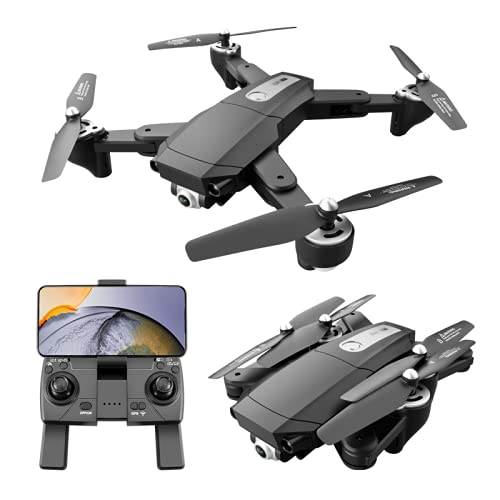 S604 Pro GPS Drone mit Dual Kamera für Erwachsene 6K Ultra HD 5Ghz FPV Quadcopter mit Live-Video Höhe Halten Wegpunkte Funktionen Folgen Sie Mir VR Split-Screen 46-70 Minuten