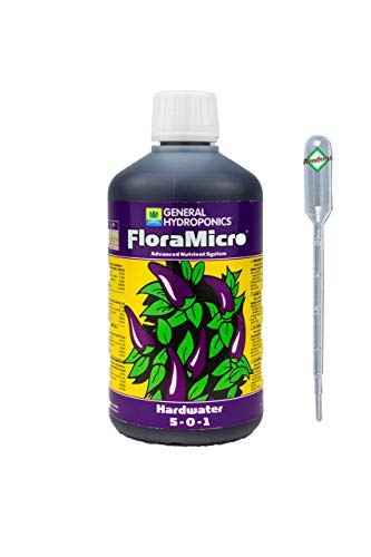 Weedness GHE FloraMicro 10 Liter - Grow Dünger Naturdünger NPK Bio Tomaten Gurken Flüssigdünger Organischer