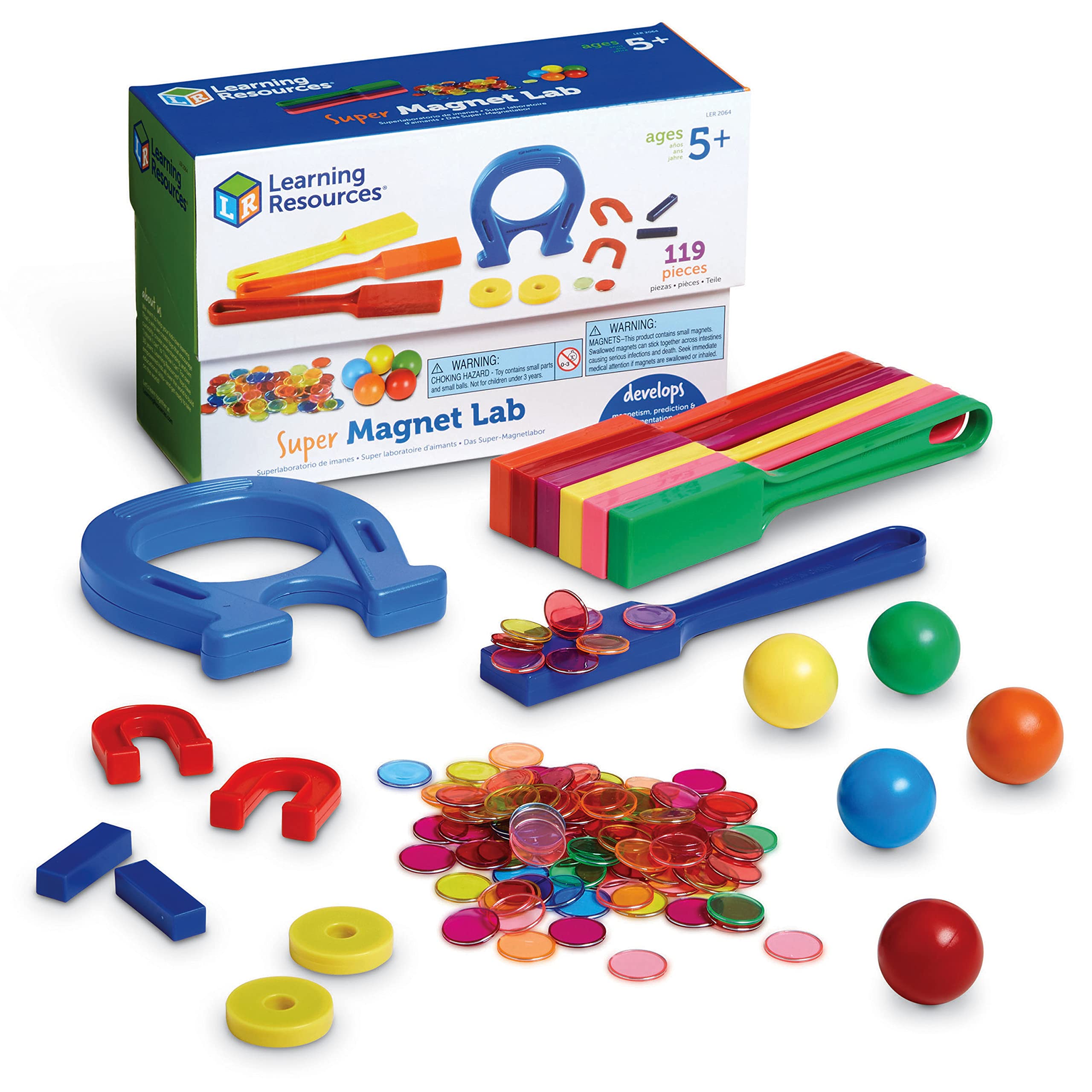 Learning Resources Super Magnet-Experimentierset