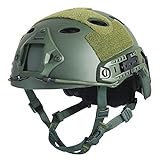 Airsoft Helm Oliv Grün Taktisch FAST/Schnelle PJ Base Jump Us-Militär Helm für Paintball CS Spiel CQB Schießen