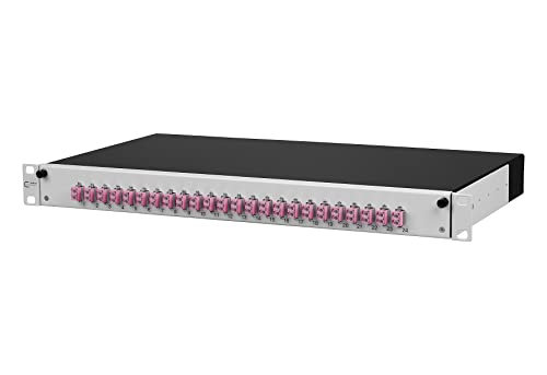 Unbekannt Metz Connect Spleissbox ausziehbar OpDATslide 24LC-DOM4 bestückt OpDat Patchpanel LWL 4250184172550