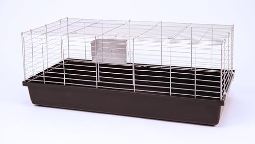 Kaninchenkäfig - Meerschweinchenkäfig - Nagerkäfig | Robby 100 & Robby 120 | 100cm oder 120cm | Qualität aus Europa (120cm)