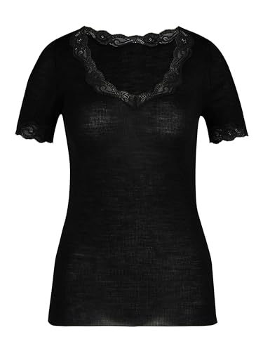 Calida Damen Richesse Lace Unterhemd, (schwarz 996), 38 (Herstellergröße: XS=36/38)