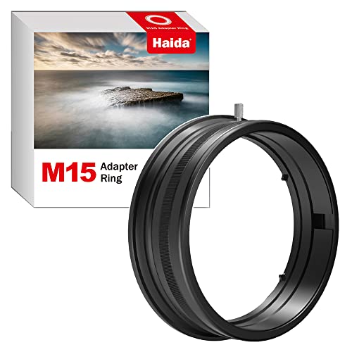 Haida M15 Adapterring für Sigma 12 mm – 24 mm F4.0 DG HSM Objektiv passend für 150 mm Magnetfilterhalter 150 HD4332