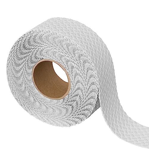 TMS PRO SHOP Taktiles Bodenmarkierungsband, Blindenleitsystem, weiß, 7,5 cm, 12,5 m/Rolle aus Kunststoff, Art.-Nr. 610000