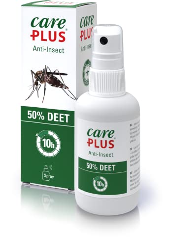 Care TP32933 Plus Erwachsene Anti-Insect Deet Spray, transparent, 200 ml