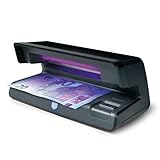 Safescan 50 UV-Falschgeldprüfgerät zur Prüfung von Banknoten, Kreditkarten und Ausweisen - UV-Geldscheinprüfer für neue Banknoten mit UV-Licht - UV-Geldscheinprüfer