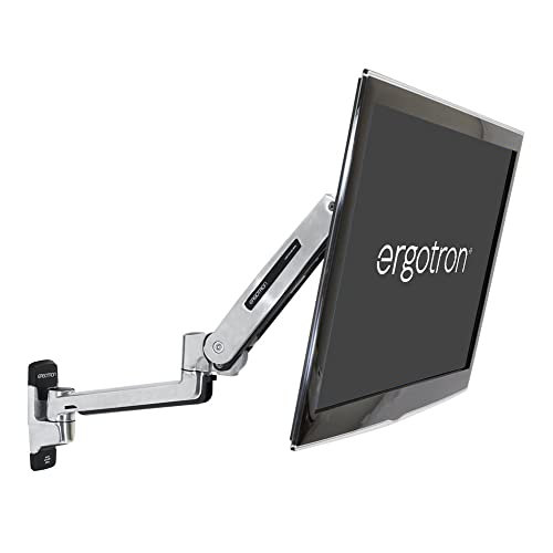 Ergotron LX Steh-Sitz-Wandmontage-LCD-Arm bis 11,3kg