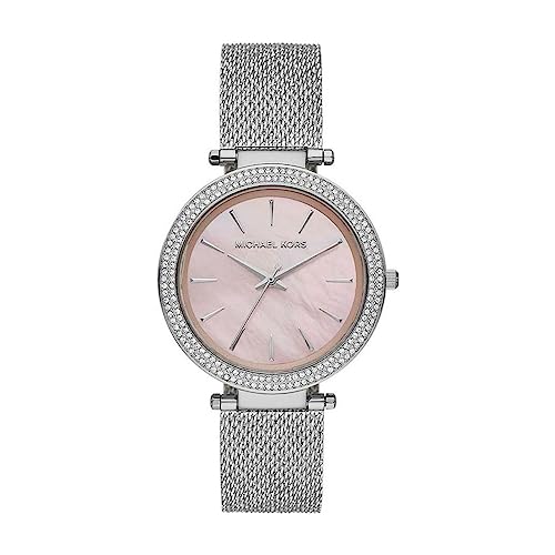 Michael Kors Damen-Uhren Quarz One Size Silberfarben 32012414