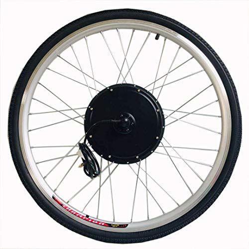 DIFU Bike Hinterrad Umbausatz, NEU 28" Hinterrad 36V PAS LCD E-Bike Umbausatz LCD Elektrofahrrad Conversion Kit 500W
