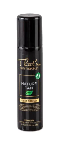 That'So Nature Tan Light Bronze - 100% veganes Selbstbräunungsspray - 75 ml