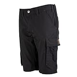 FORSBERG Buxa Kurze Arbeitshose, Shorts für die Arbeit, Kurze Hose für die Arbeit, Größe:58, Farbe:anthrazit/schwarz