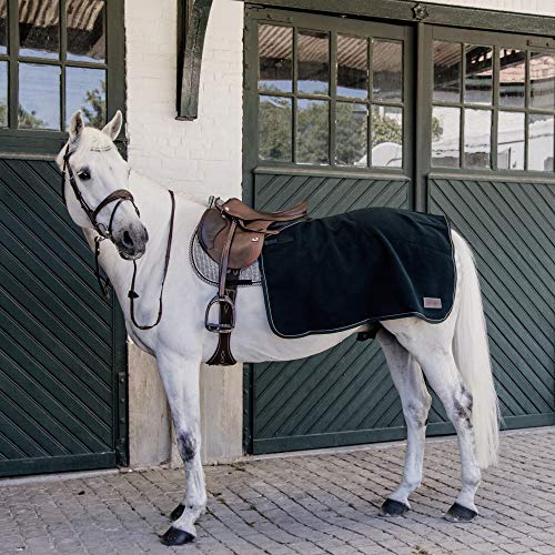 Kentucky Horsewear Quadrat Heavy Fleece Ausreitdecke, Größe:M, Farbe Kentucky Horsewear:Pine Green