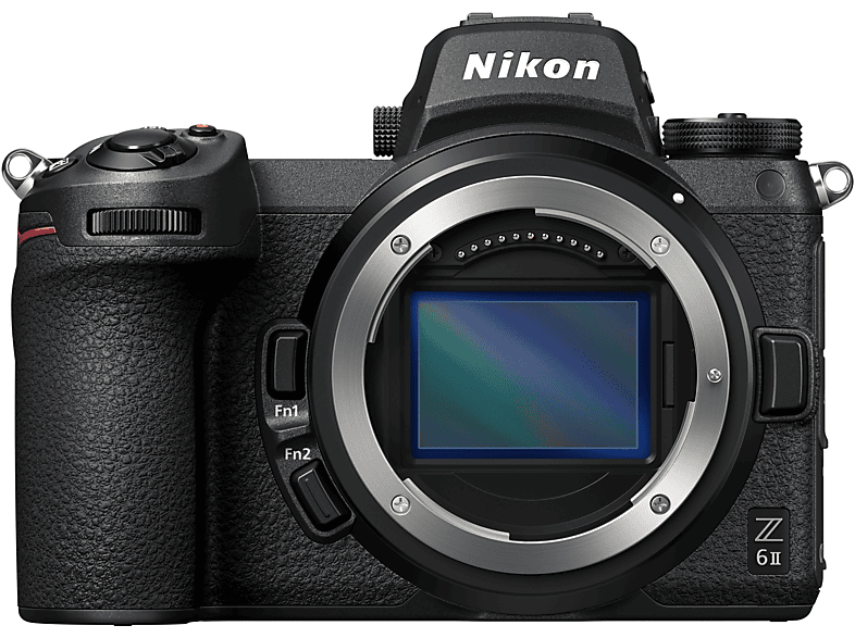 NIKON Z 6II Kit Systemkamera mit Objektiv 24-70 mm, 8 cm Display Touchscreen, WLAN