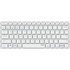 RAPOO E9600M WS - Funk-Tastatur, Bluetooth, weiß, DE