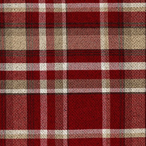 McAlister Textiles Heritage | Stoff im Tartan-Muster kariert in Rot 140cm Breite | per Meter | Textil Material