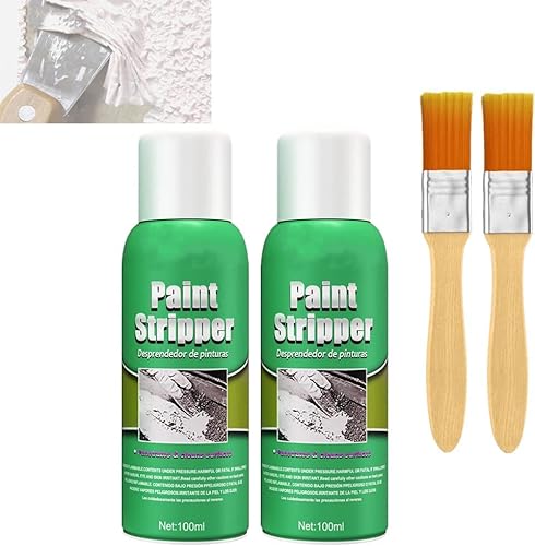 2 pcs Car Paint Remover Metal Surface Paint Stripper Brush,Industrial Strength Paint Stripper Paint Remover Prevention And Removal For Rust