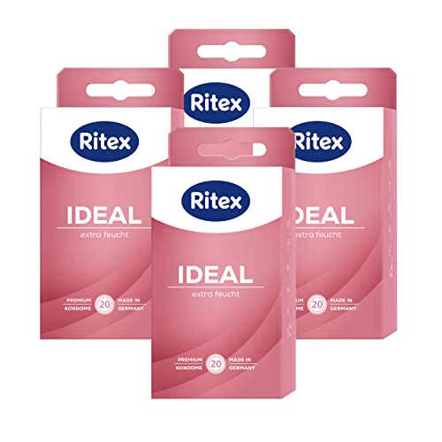 Ritex Ideal, Extra Feucht, Extra Gleitgelbeschichtung, 80 Stück, Made In Germany