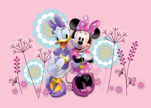 AG Design Minnie Maus Fee, Disney, Vlies Fototapete für EIN Kinderzimmer, 160 x 110 cm, FTDN M 5267, Mehrfarbig