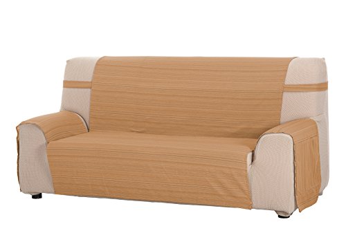 Martina Home deckt Sofa/salvasofa Modell Ribera Farbe Maßnahme 2-Sitzer 130 x 210 cm, Stoff, Doré, 32 x 42 x 8 cm