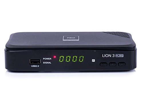 Opticum HD Lion 3 H.265 DVB-T2 HEVC Receiver (Full HD) Schwarz