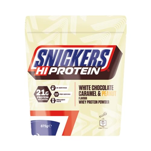 MARS Snickers Hi-Protein Powder White Chocolate Caramel & Peanut 875g