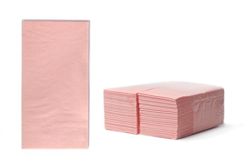 Zelltuchservietten Tissue 33x33 cm, 2-lagig, 1/8 Falz rosa, 1280 Stück je Karton,Servietten intensive Farben, hochwertige Tischdekoration günstig kaufen