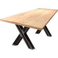 Möbilia Tisch, BxT: 180 x 100 cm, Fichte/Tanne - braun
