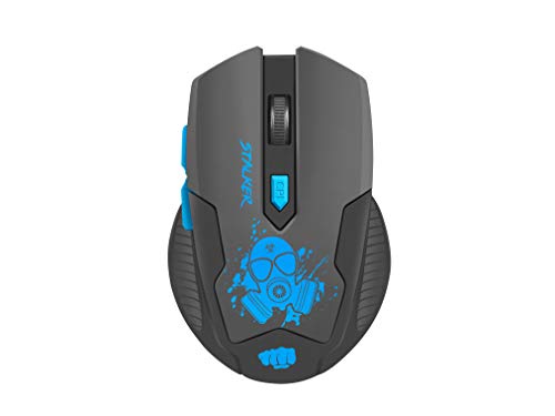 NATEC Fury Wireless Gaming Mouse Stalker (2000 DPI), One Size