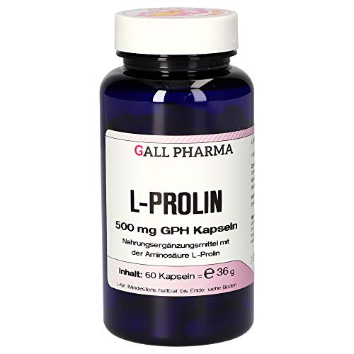 Gall Pharma L-Prolin 500 mg GPH Kapseln, 1er Pack (1 x 36 g)