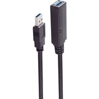 SHVP BS13-39485 - Aktives USB 3.0-Kabel, A-Stecker > A-Buchse, 30 m