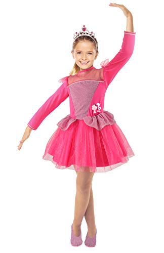Ciao Barbie Prinzessin Ballerina Kostüm Kostüm Mädchen original (Größe 4-5 Jahre)
