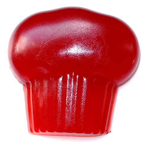 Cupcake Stück Fruchtgummi Rot Kirschgeschmack 2 kg