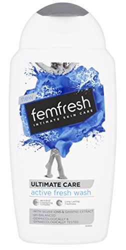 Femfresh Ultimative Pflege Aktiv Frische Wäsche mit Ginseng-Extrakt & Antioxidantien, pH-neutral, 250 ml (3er-Pack)