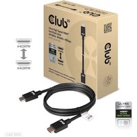 Club 3D HDMI 2.1 Kabel 1,5m Ultra High Speed 4K120Hz, 8K60Hz St./St. schwarz