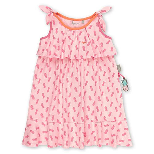 Sigikid Mädchen Kleid Kinderkleid, rosa/Ananas, 116