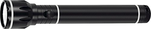 holex 081533 325 LED-Taschenlampe schwarz mit Batterien Länge 325 mm