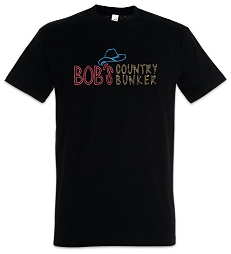 Urban Backwoods Bob's Country Bunker Herren T-Shirt Schwarz Größe 3XL