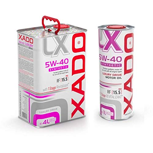 XADO Set - 1X 5W-40 Luxury Drive 4L + 1X 5W-40 Luxury Drive 1L