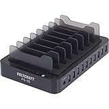 Voltcraft PS-10 PS-10 USB-Ladestation 66 W Steckdose Ausgangsstrom (max.) 13200 mA 10 x USB Auto-Detect