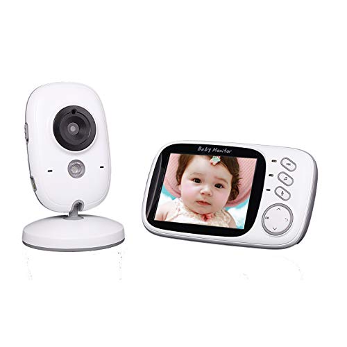 VB603 Babyphone mit Kamera, Wireless Baby Monitor Video Baby Monitor Gegensprechanlage Digitales Nachtsichtsensor