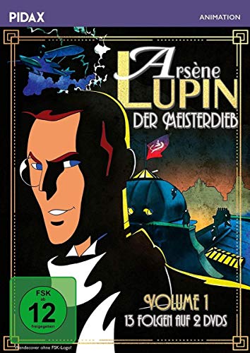 Arsène Lupin, der Meisterdieb, Vol. 1 / Die ersten 13 Folgen der Erfolgsserie nach der Romanvorlage von Maurice Leblanc (Pidax Animation) [2 DVDs]